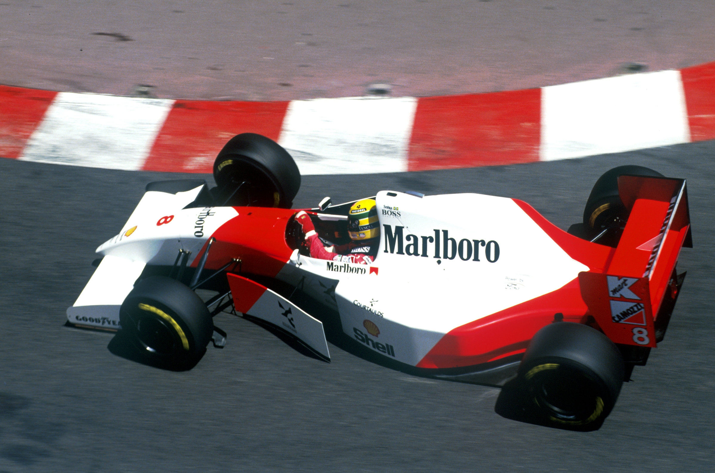 Ayrton Senna's F1-winning McLaren up for auction