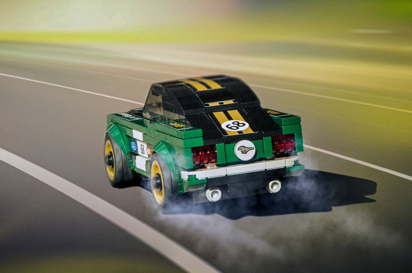 Lego's '68 Mustang Fastback is a brilliant blocky classic