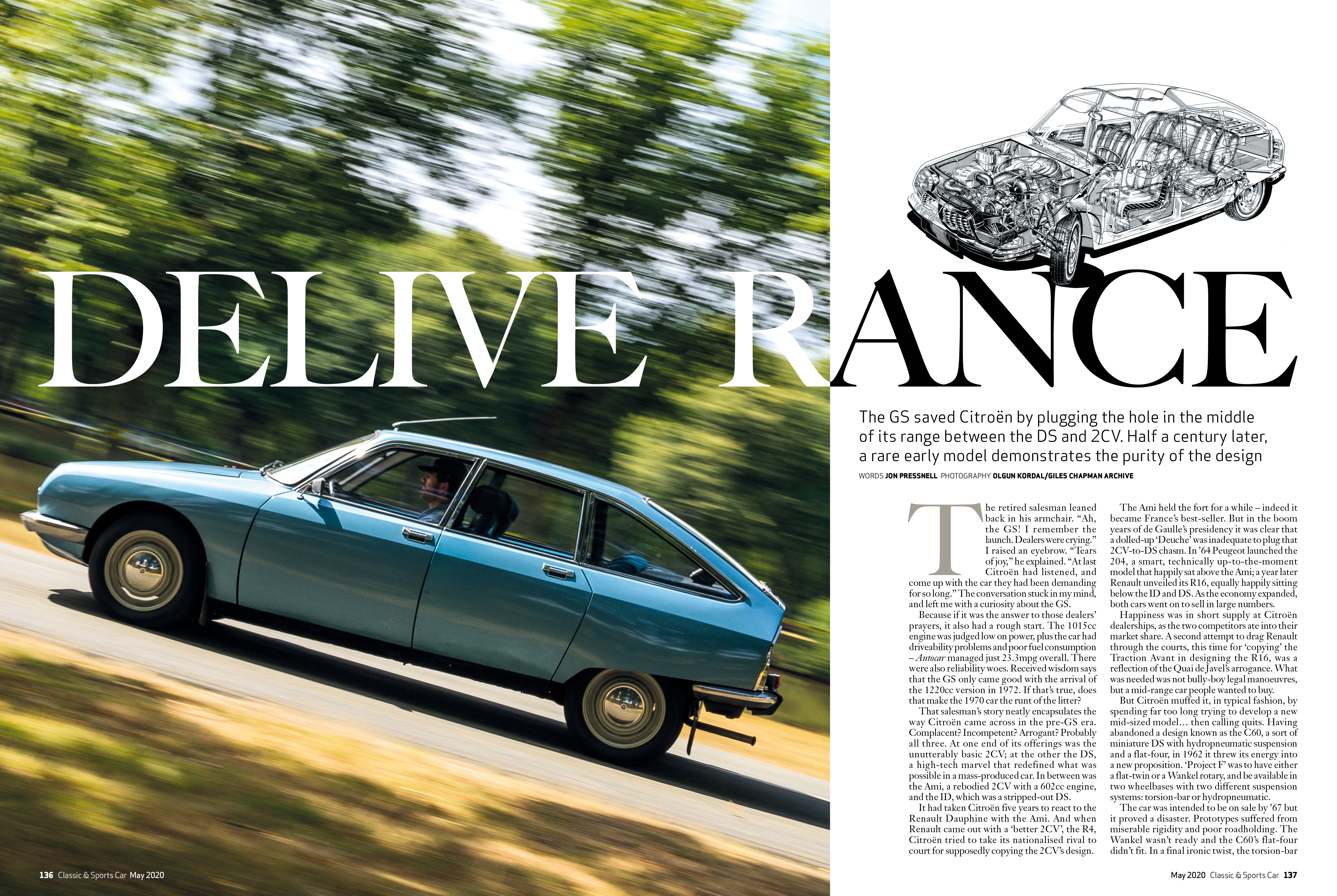 Classic & Sports Car – E-type vs Corvette: inside the May 2020 issue of C&SC