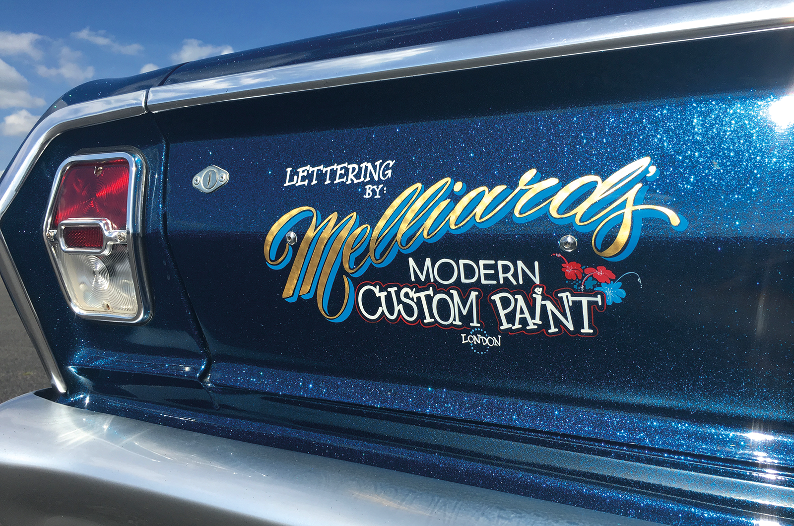 Classic & Sports Car – The specialist: Melliard’s Modern Pinstriping and Lettering