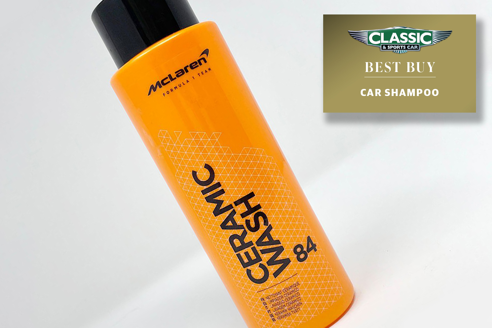 Classic & Sports Car - Best car shampoos McLaren Ceramic Shampoo review