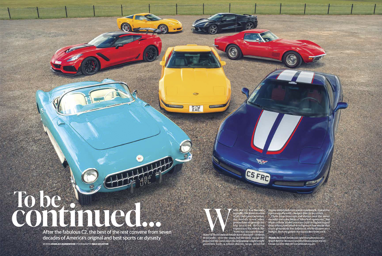 Chevrolet Corvette at 70: inside the November 2023 issue of Classic & Sports Car