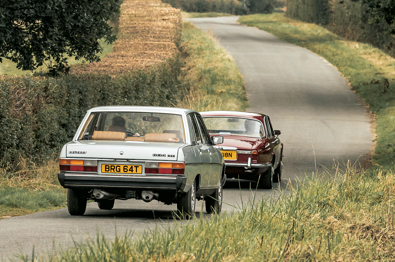 Classic & Sports Car – Daimler Sovereign vs Peugeot 604: cross-Channel showdown
