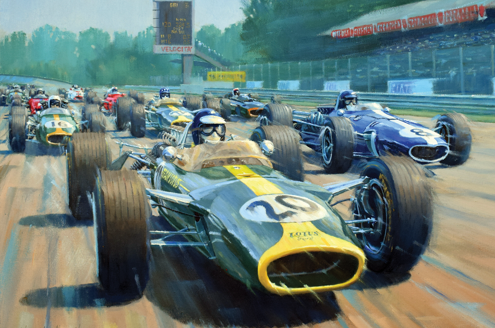 Classic & Sports Car – Motoring art: Stuart Booth