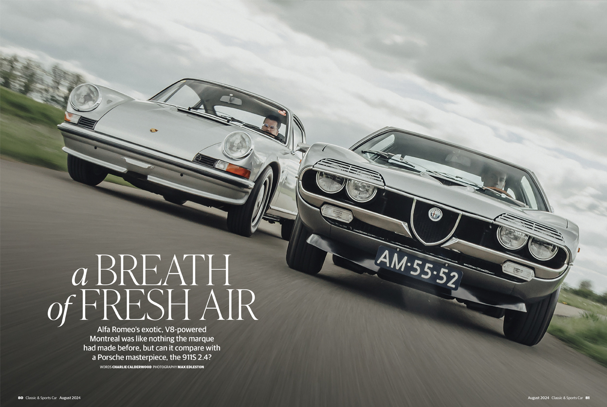 Classic & Sports Car – Porsche vs Alfa Romeo: inside the August 2024 issue of Classic & Sports Car