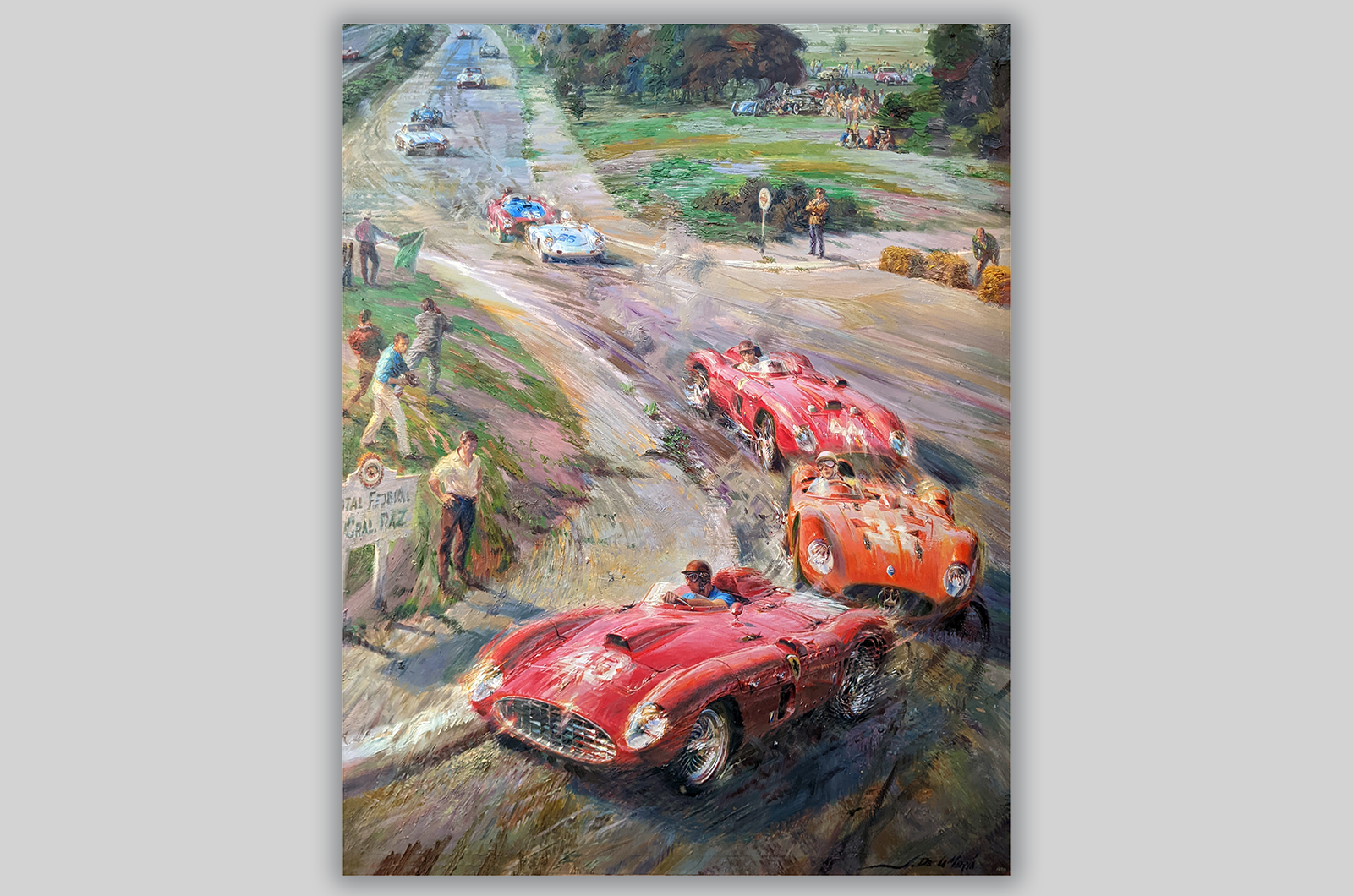 Classic & Sports Car – Motoring Art: Alfredo de la Maria