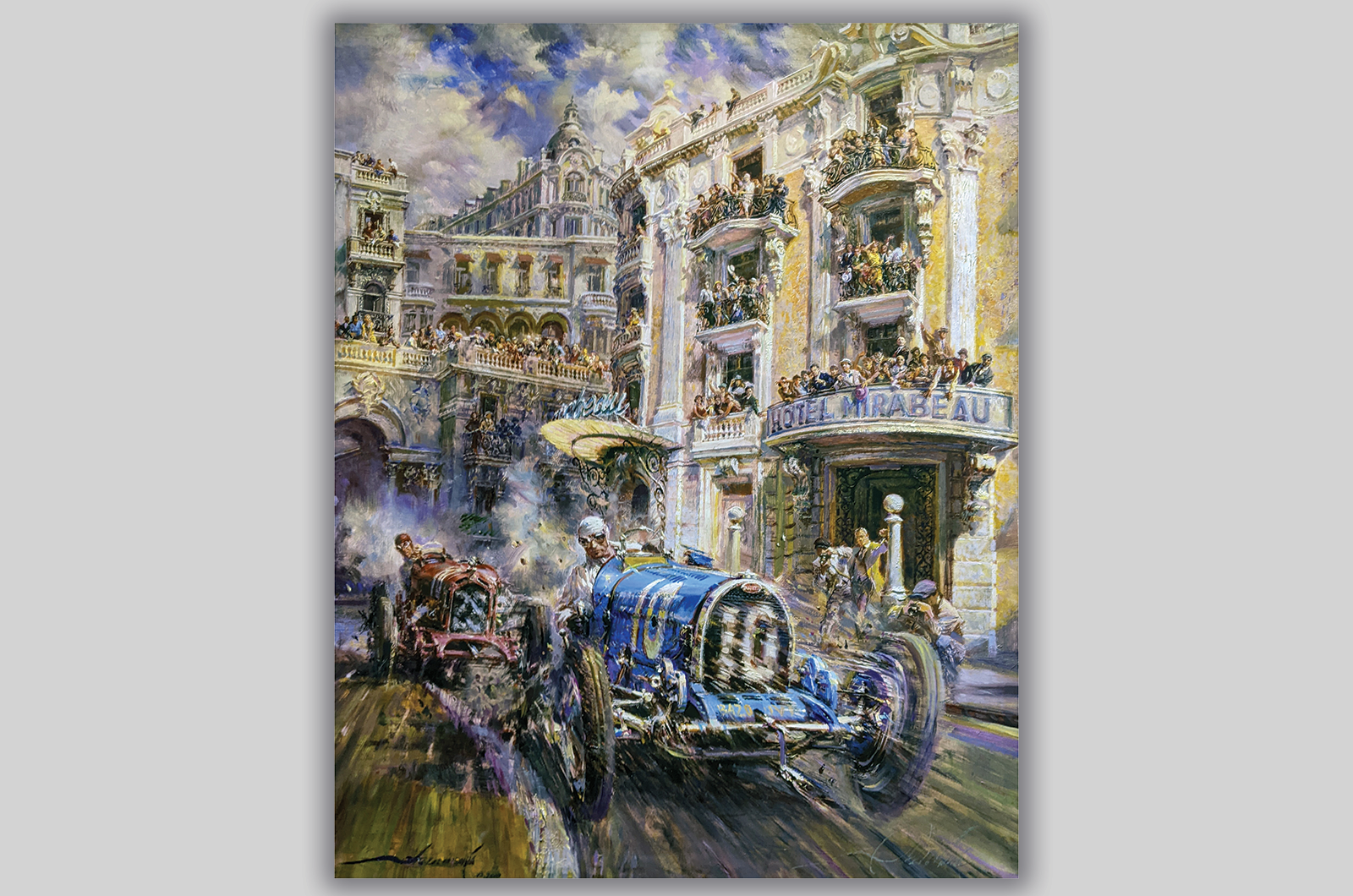 Classic & Sports Car – Motoring Art: Alfredo de la Maria