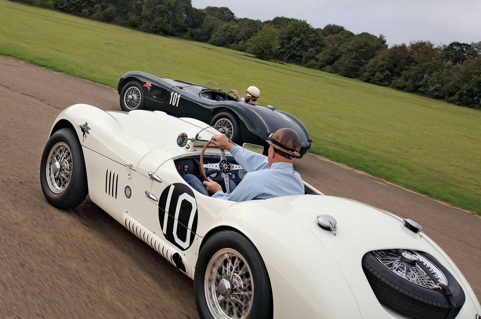 Classic & Sports Car – Jaguar C-type vs Hansgen Special: homespun sports-racer