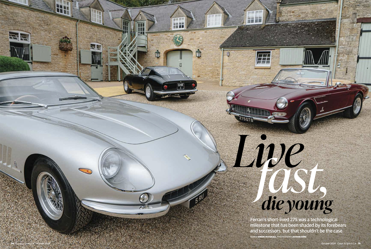 Classic & Sports Car – Ferrari 275 dream machines: inside the October 2024 issue of Classic & Sports Car