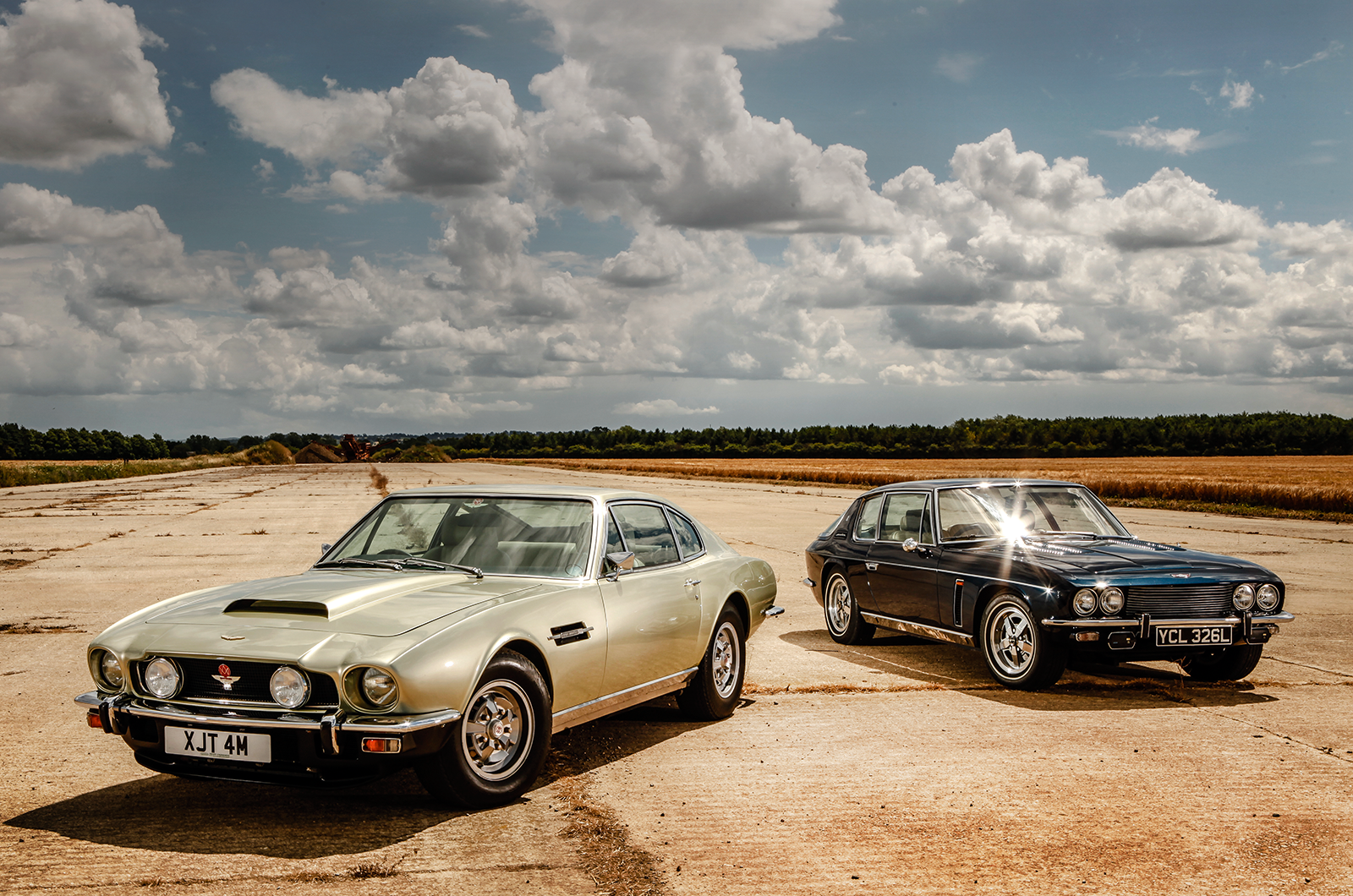 Classic & Sports Car – Aston Martin V8 vs Jensen Interceptor III: GT showdown