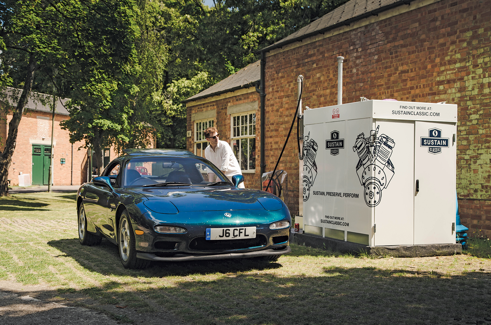 Classic & Sports Car – Mazda RX-7: Land’s End to John O’Groats on sustainable fuel