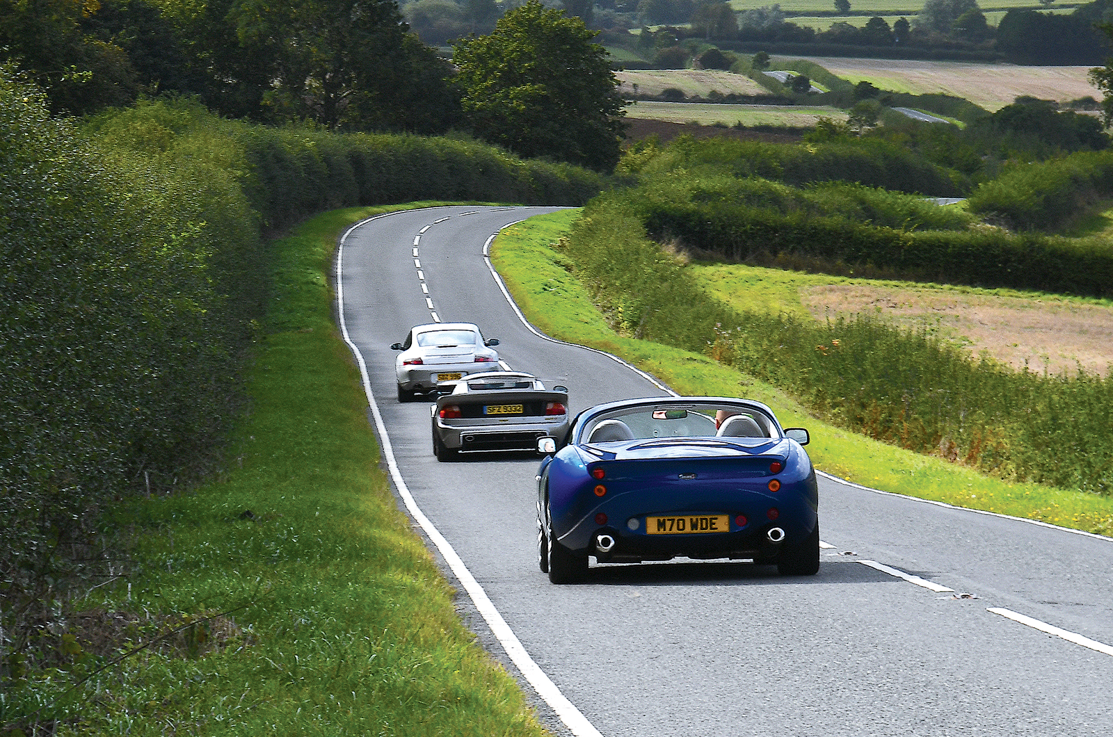 Classic & Sports Car – Porsche 911 vs Noble M12 vs TVR Tuscan: three-way split