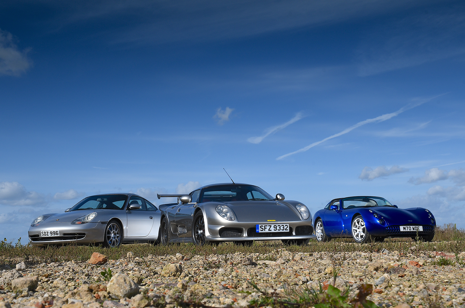 Classic & Sports Car – Porsche 911 vs Noble M12 vs TVR Tuscan: three-way split