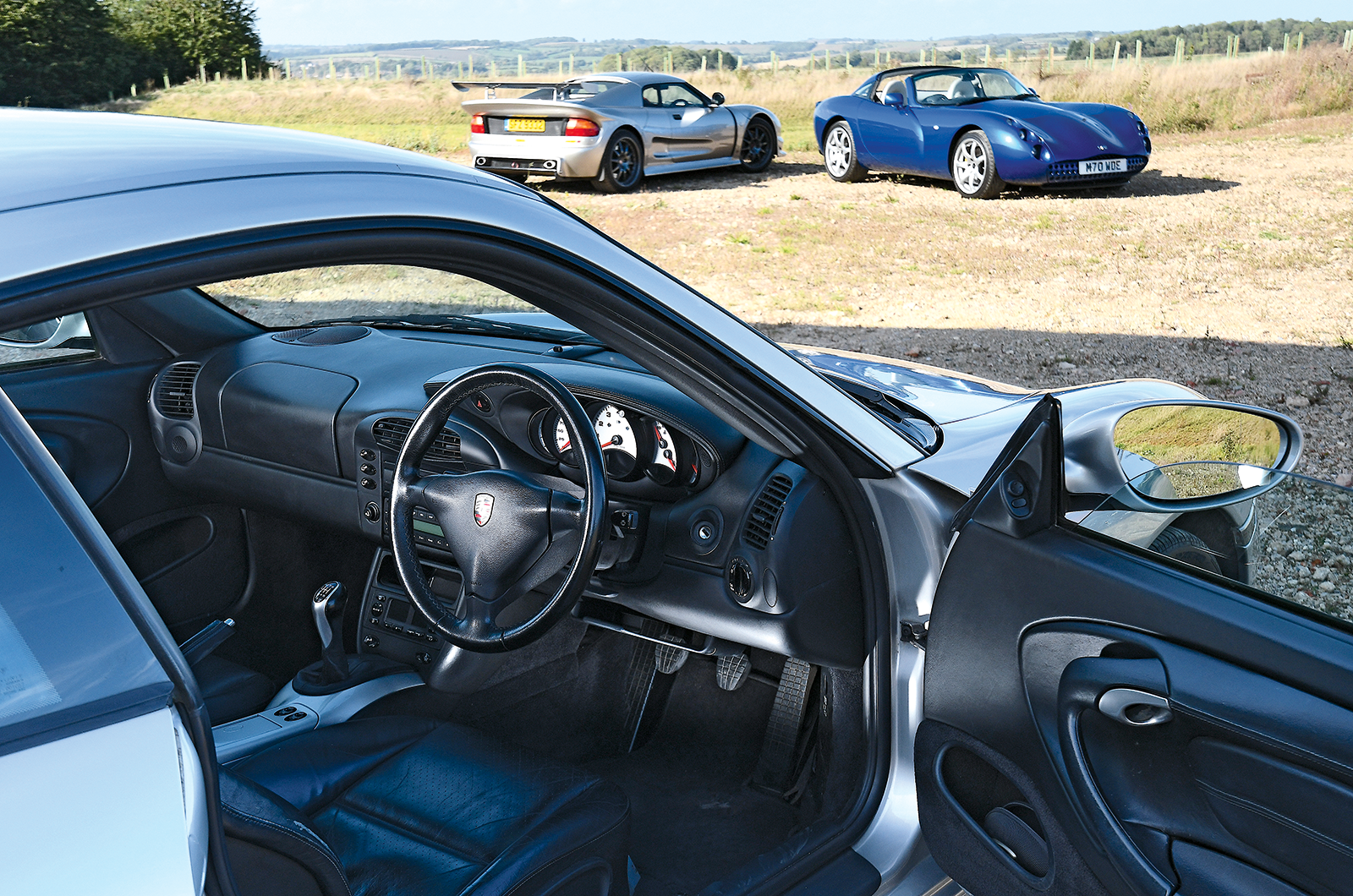 Classic & Sports Car – Porsche 911 vs Noble M12 vs TVR Tuscan: three-way split