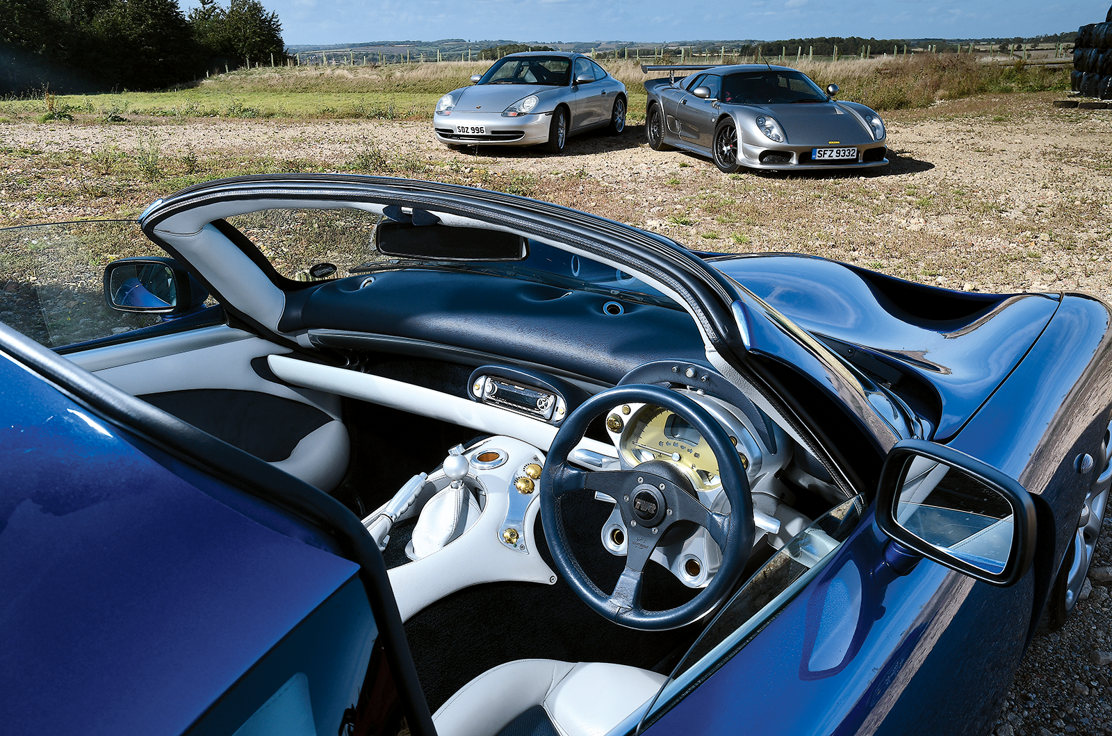 Classic & Sports Car – Porsche 911 vs Noble M12 vs TVR Tuscan: three-way split