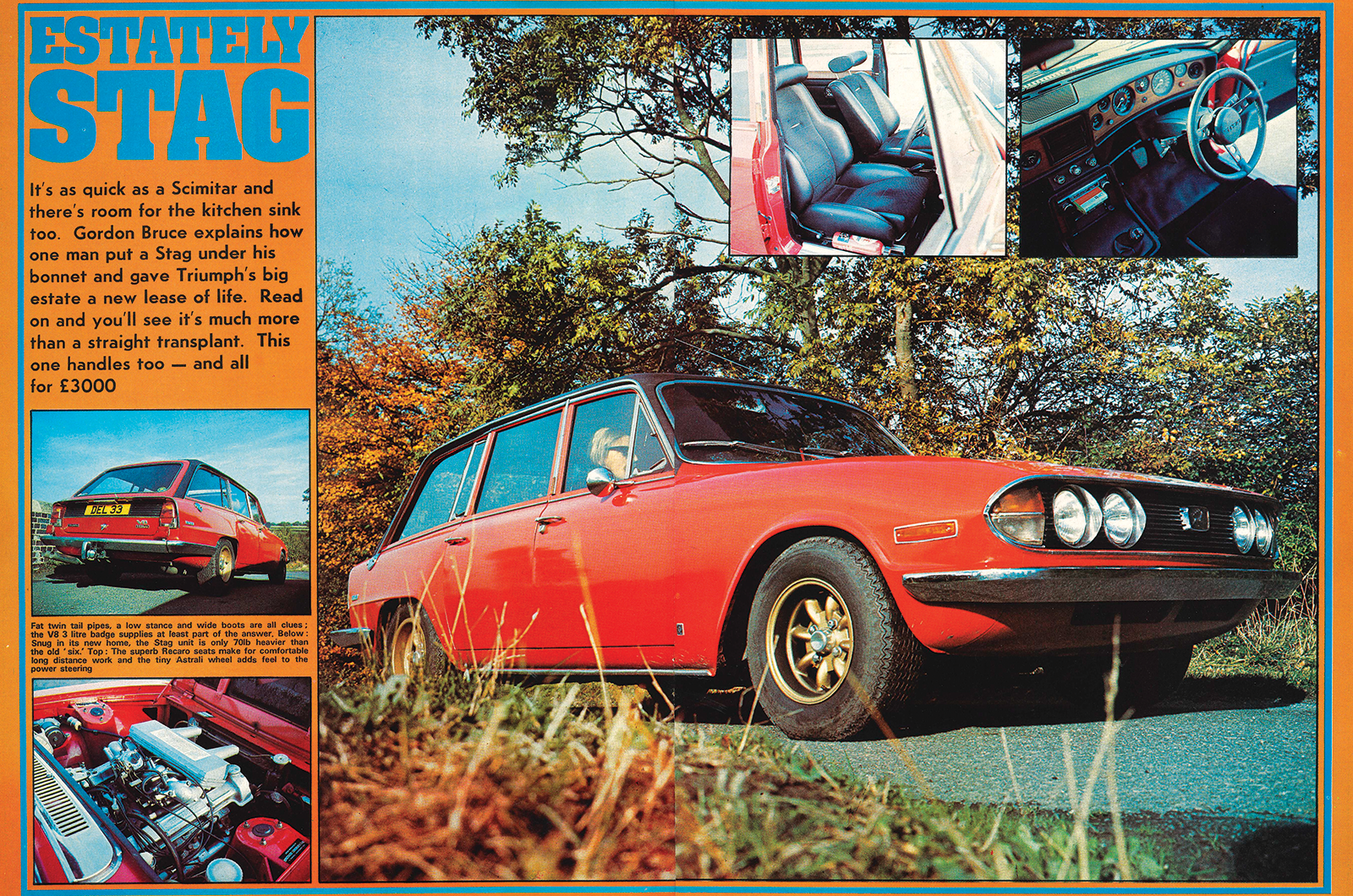 Classic & Sports Car – Triumph Stag saloon and estate: when two become one