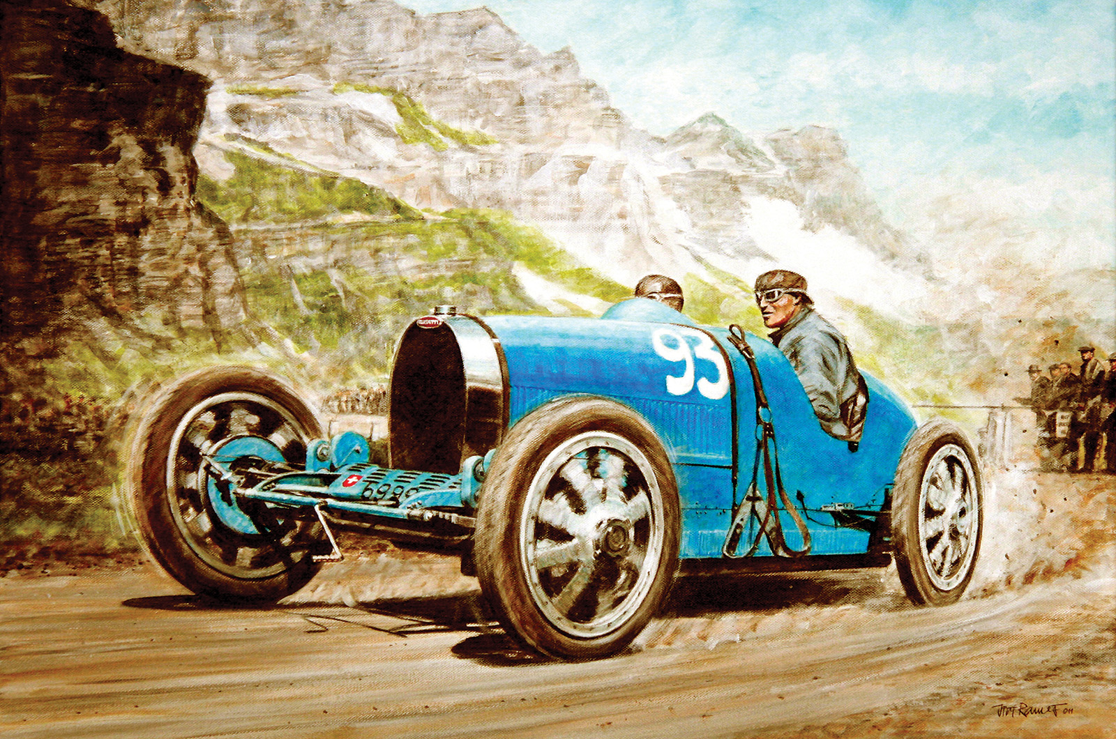 Classic & Sports Car – Motoring art: Jiří Rameš