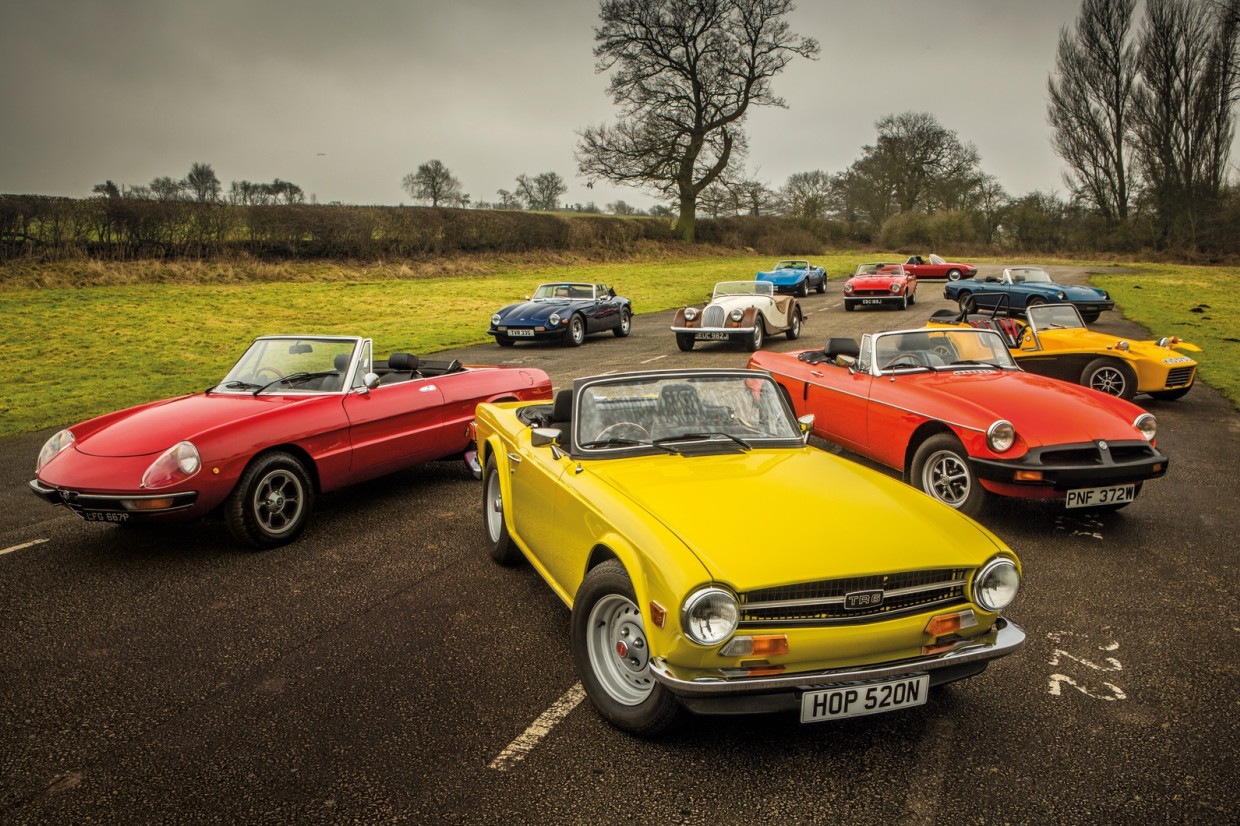 The best 1970s convertibles Alfa Romeo Spider MGB and more