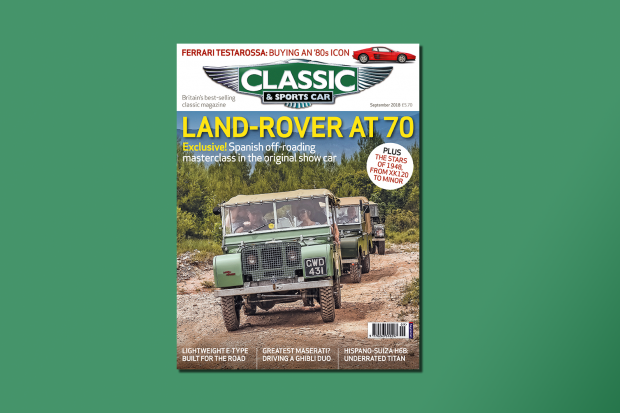 Land-Rover at 70: Inside the September 2018 issue of C&SC
