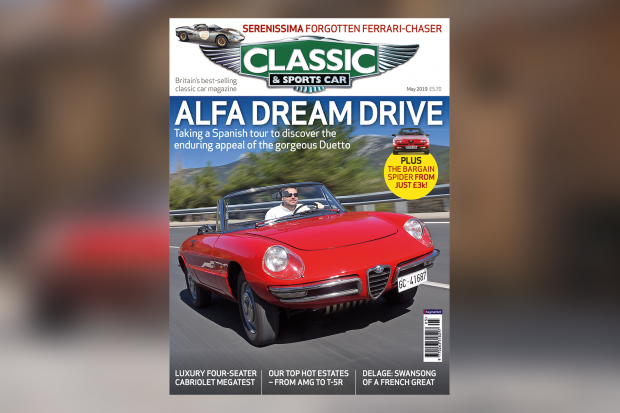 Classic & Sports Car – Duetto dreaming: Inside the May 2019 issue of C&SC