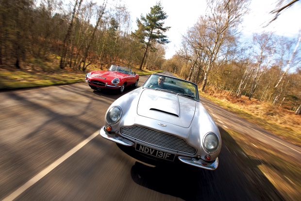 Classic & Sports Car – The civil English war: Aston DB6 vs Jaguar E-type