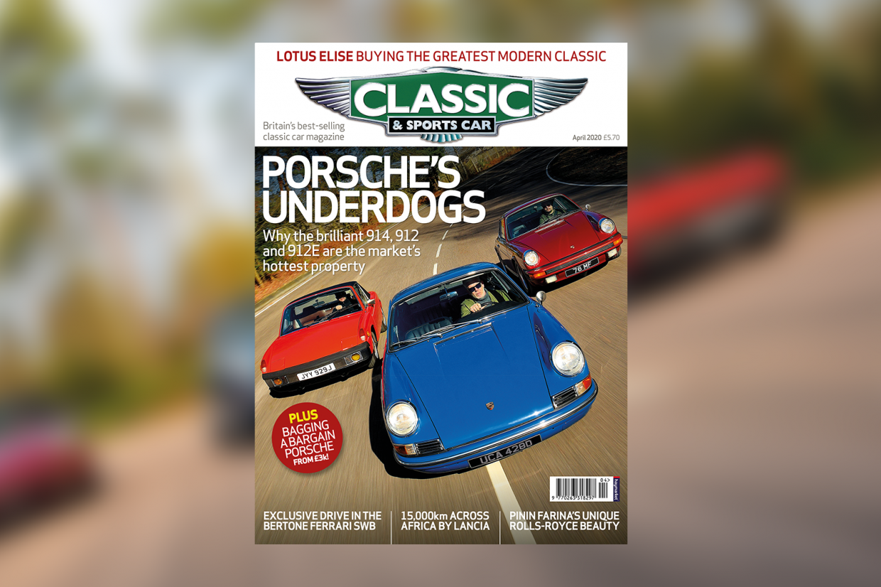 Classic & Sports Car – Porsche’s underdogs: inside the April 2020 issue of C&SC