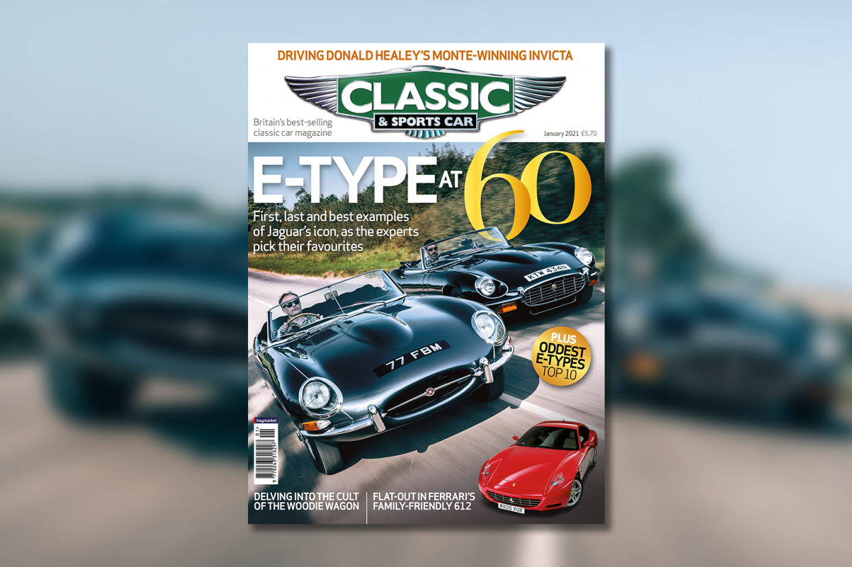 Classic & Sports Car – Jaguar E-type at 60: inside the January 2021 issue of C&SC