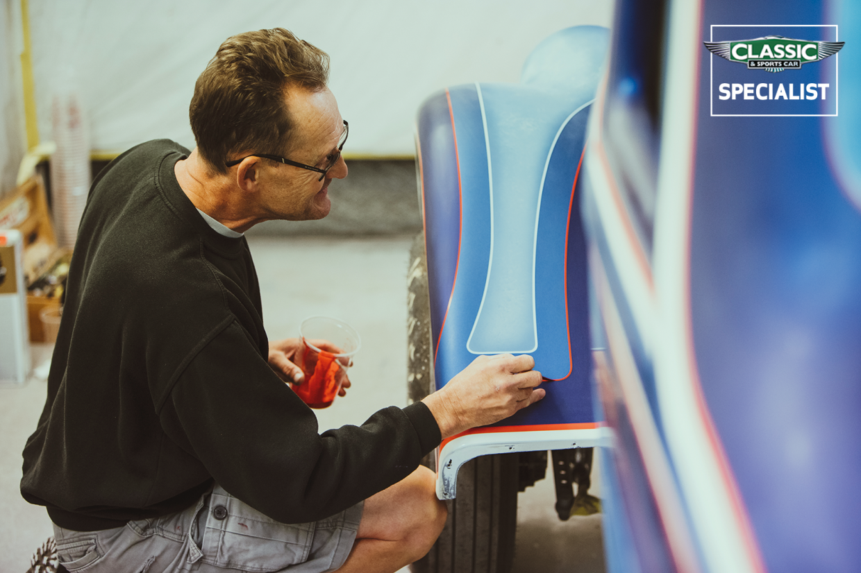 Classic & Sports Car – The specialist: Melliard’s Modern Pinstriping and Lettering
