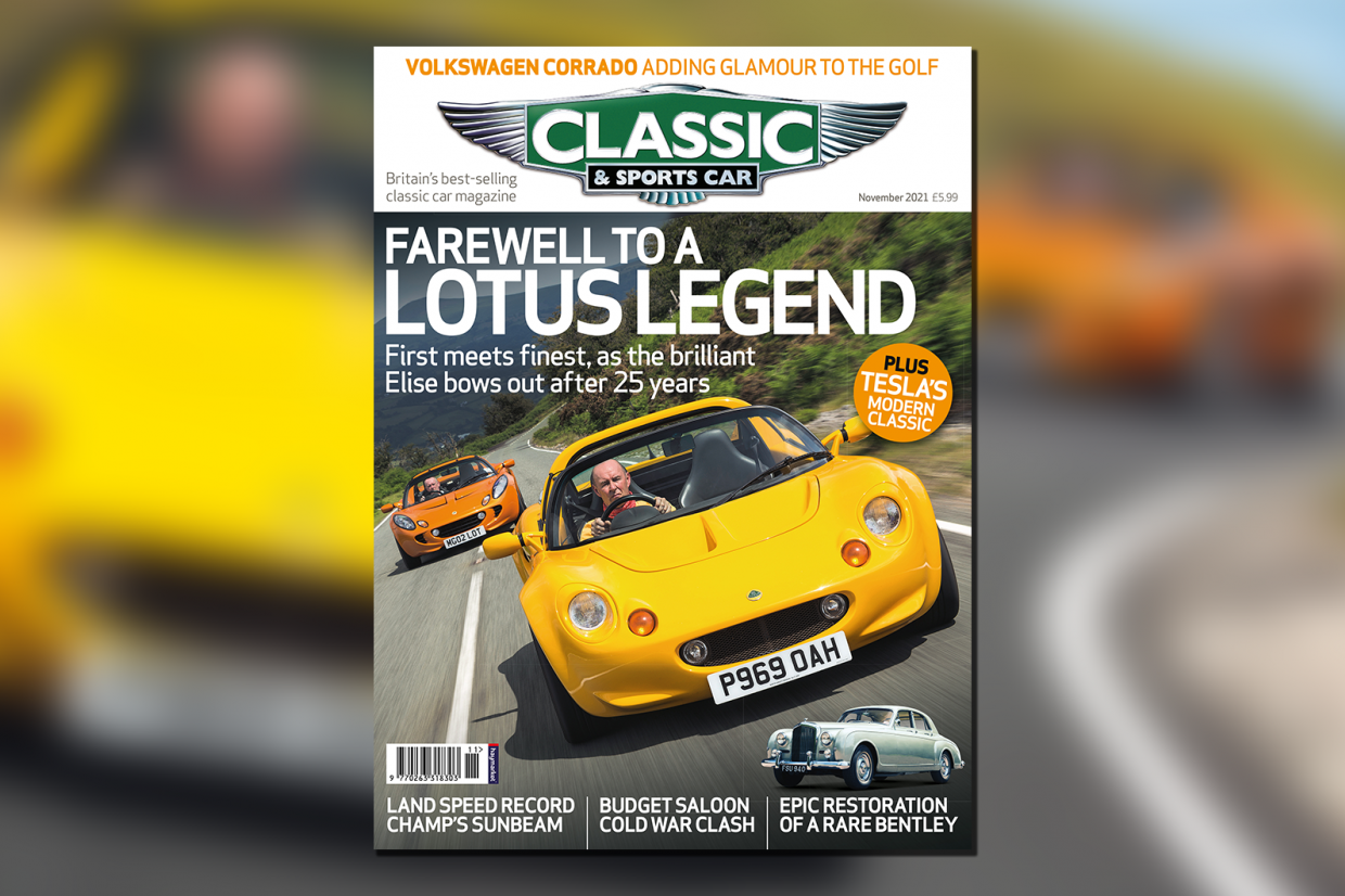 Classic & Sports Car – Farewell Lotus Elise: inside the November 2021 issue of C&SC