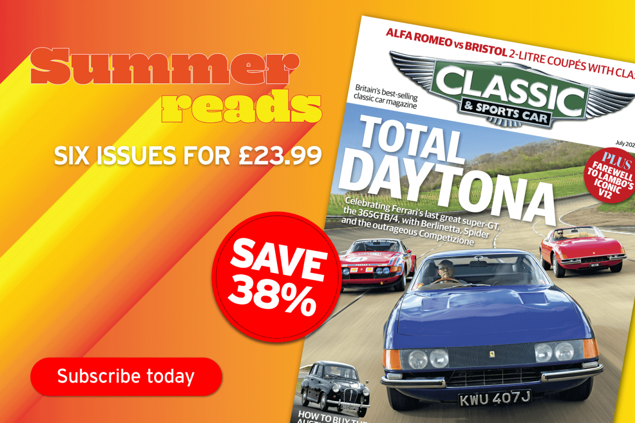 Classic & Sports Car – Subscribe to Classic & Sports Car and save 38% this summer