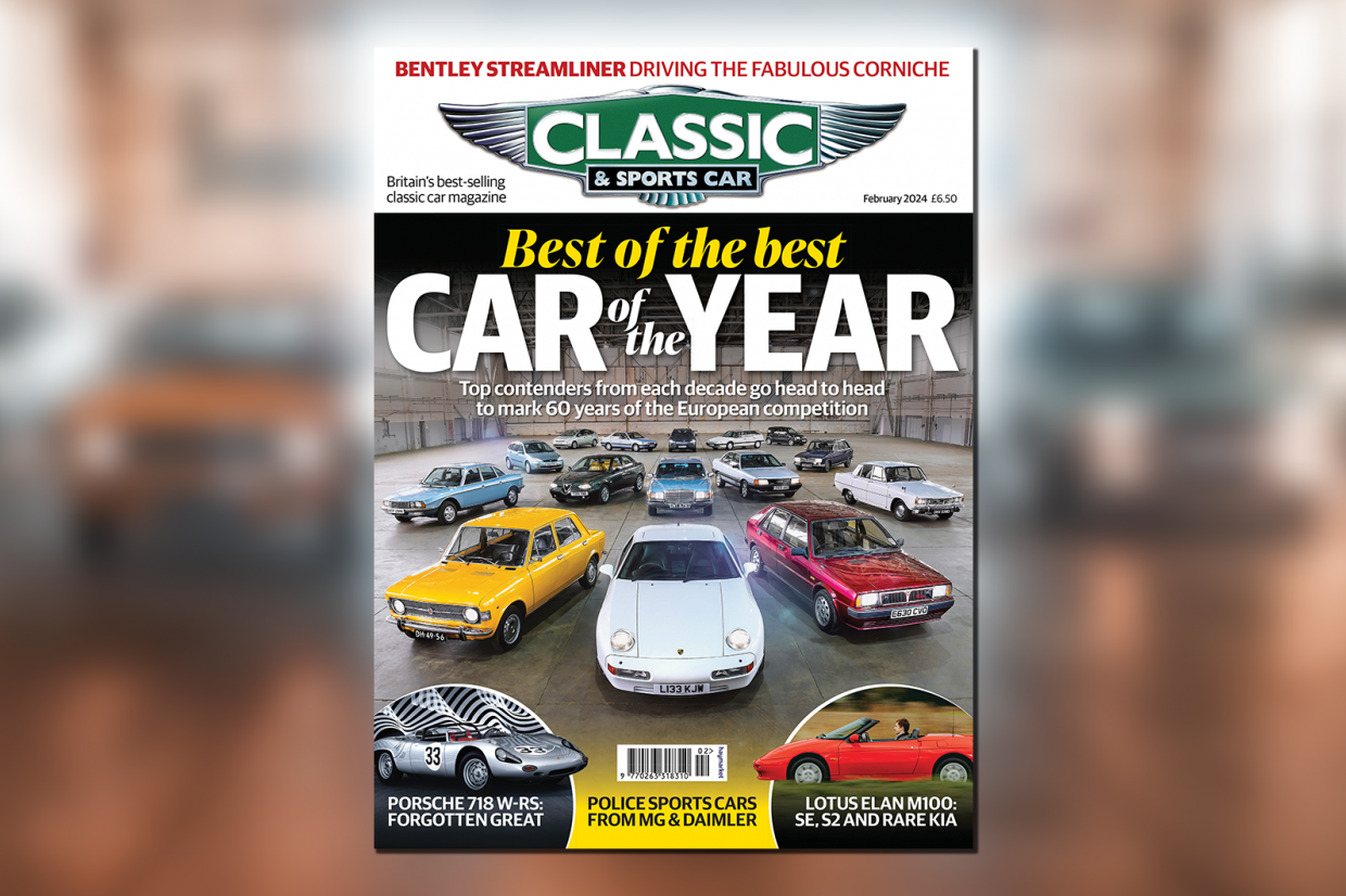 Car Of The Year At 60 Inside The February 2024 Issue Of Classic   Classic And Sports Car February 2024 