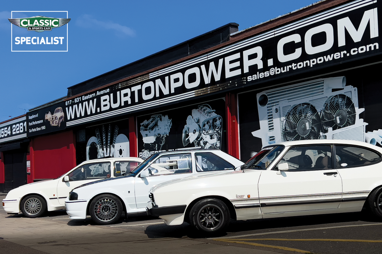 The specialist Burton Power Classic Sports Car