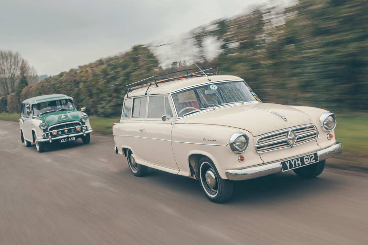 Classic & Sports Car – Morris Oxford Traveller vs Borgward Isabella Combi: practically perfect?