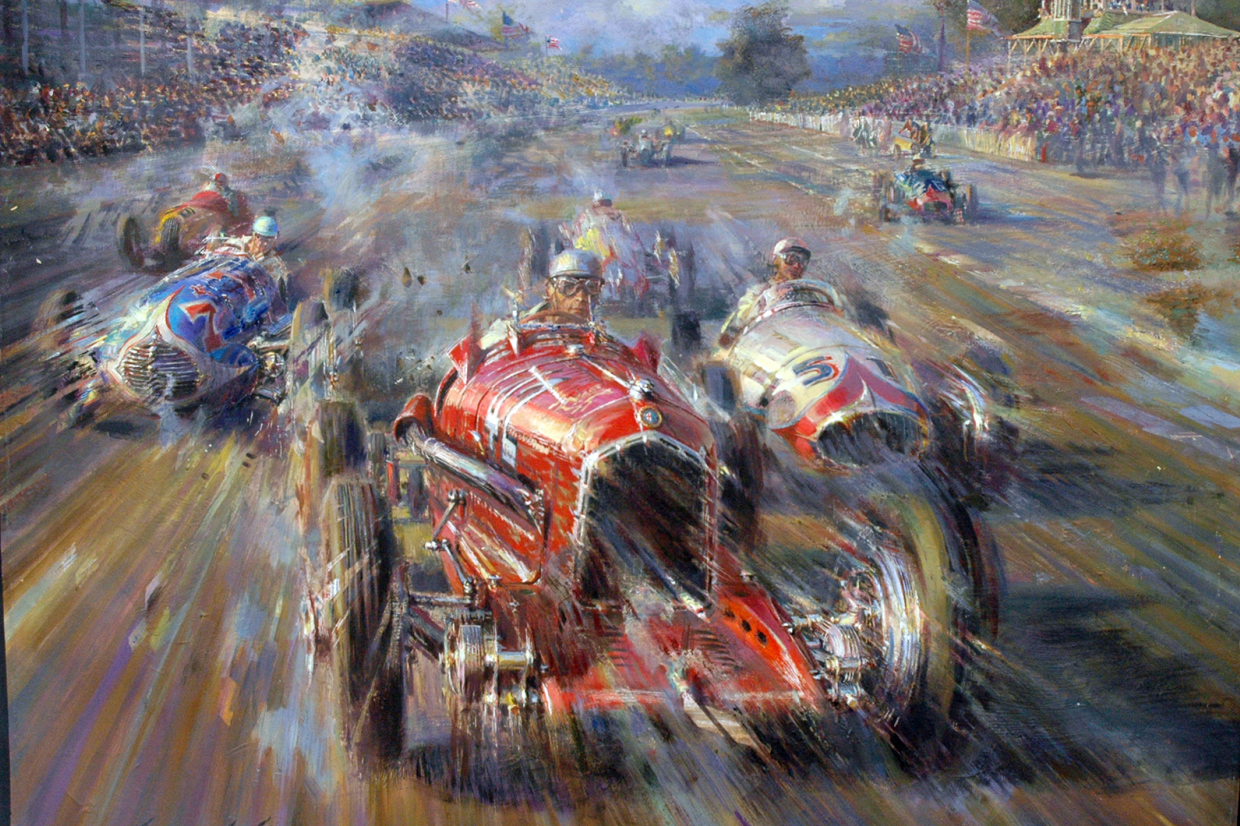 Classic & Sports Car – Motoring Art: Alfredo de la Maria