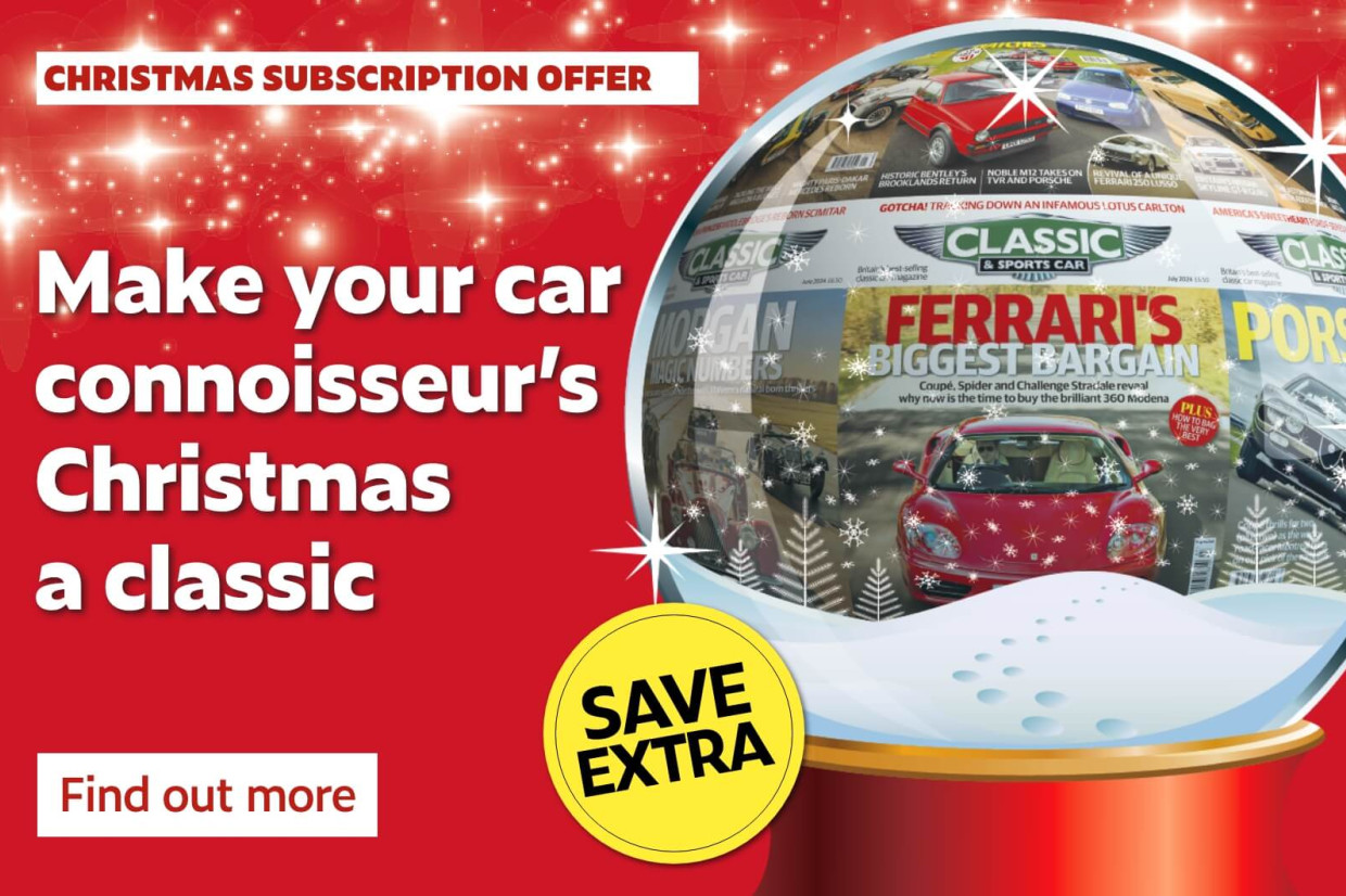 Classic & Sports Car – Last orders: save extra before Christmas!