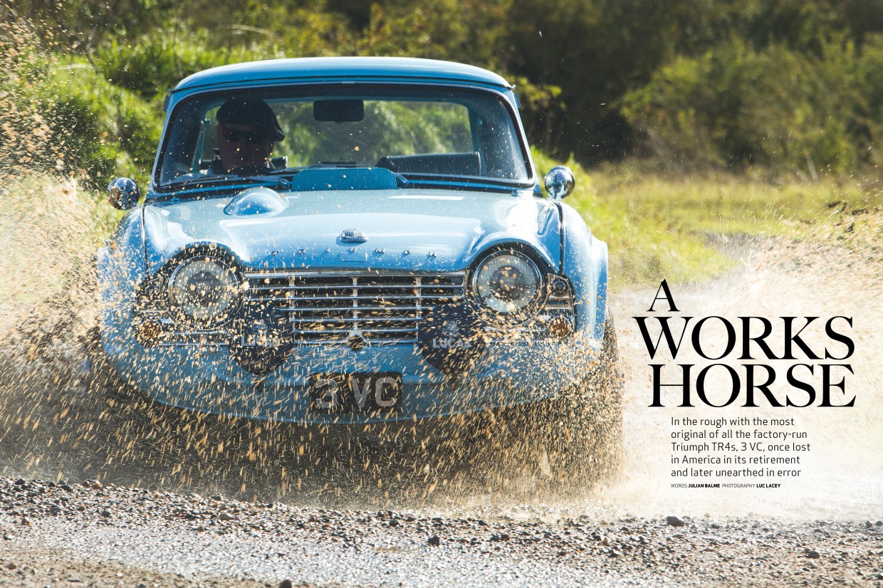 Classic & Sports Car – Works Triumph TR4 survivor: inside the April 2021 issue of C&SC