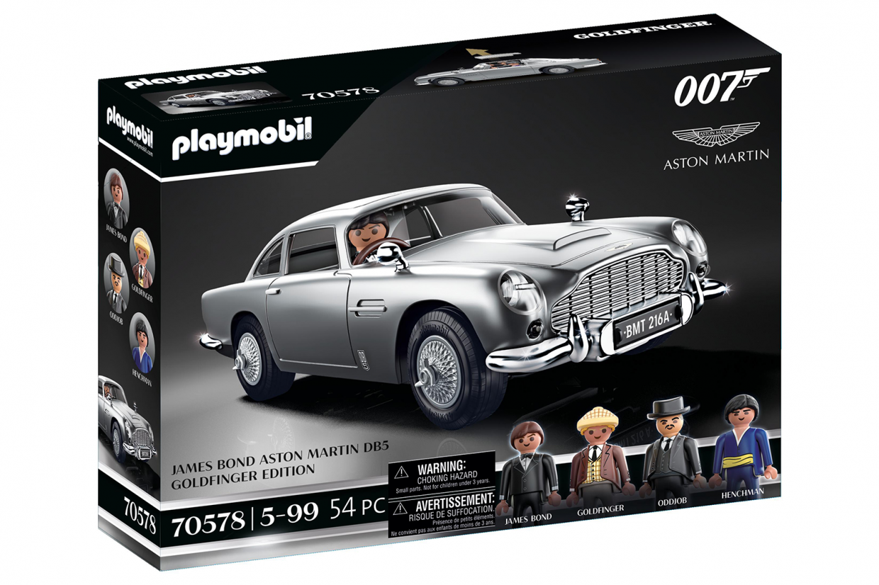 Classic & Sports Car – Playmobil James Bond Aston Martin DB5 released