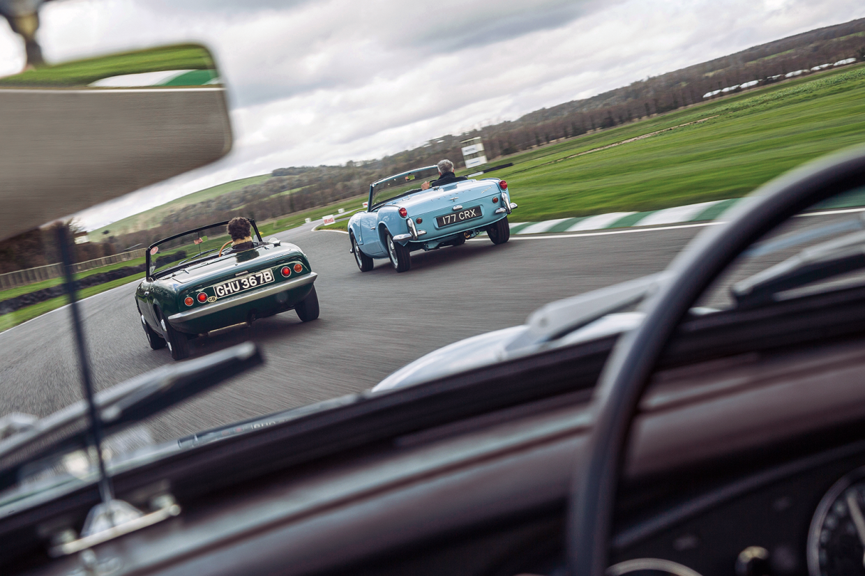 Classic & Sports Car - Triumph Spitfire vs MGB vs Lotus Elan: a new dawn