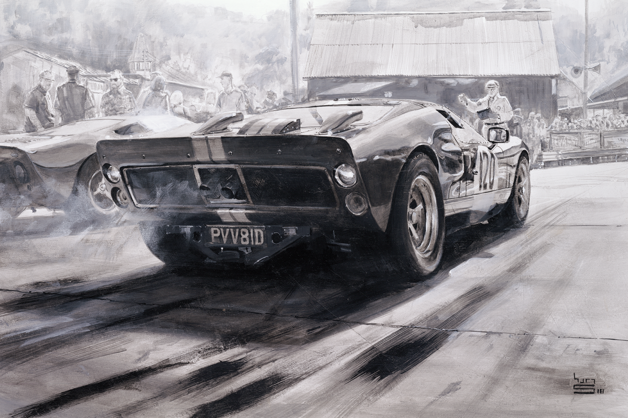 Classic & Sports Car – Motoring art: Keith Burns