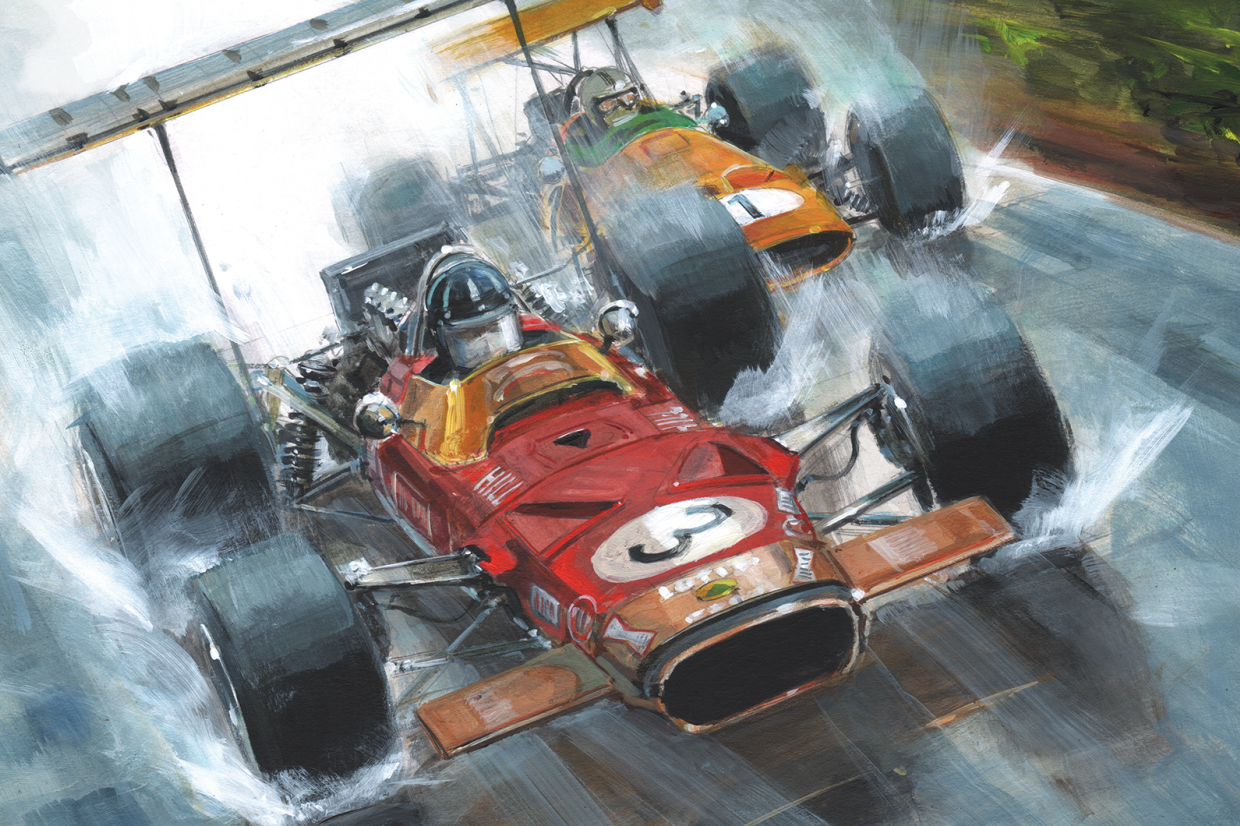 Classic & Sports Car – Motoring art: Keith Burns