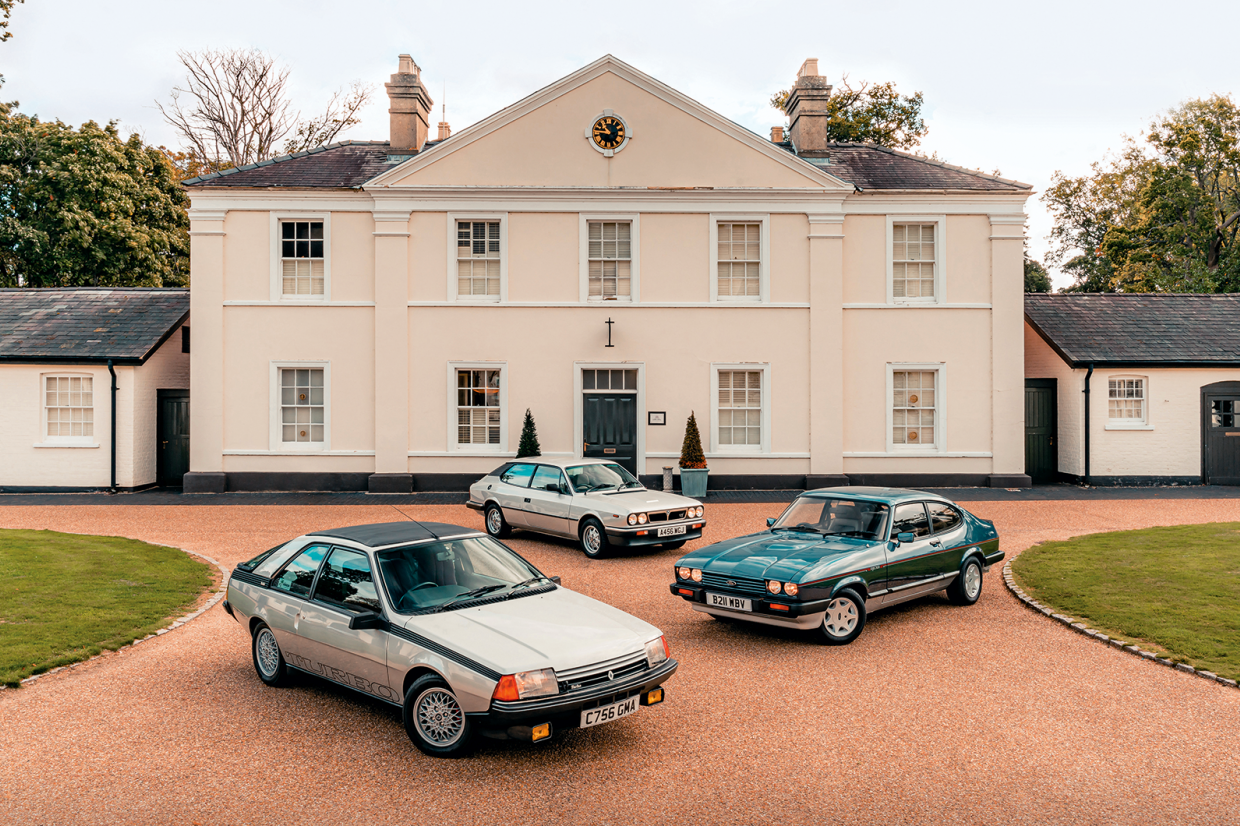 Classic & Sports Car – Ford Capri 2.8 Injection vs Renault Fuego Turbo vs Lancia HPE Volumex: a question of aspiration