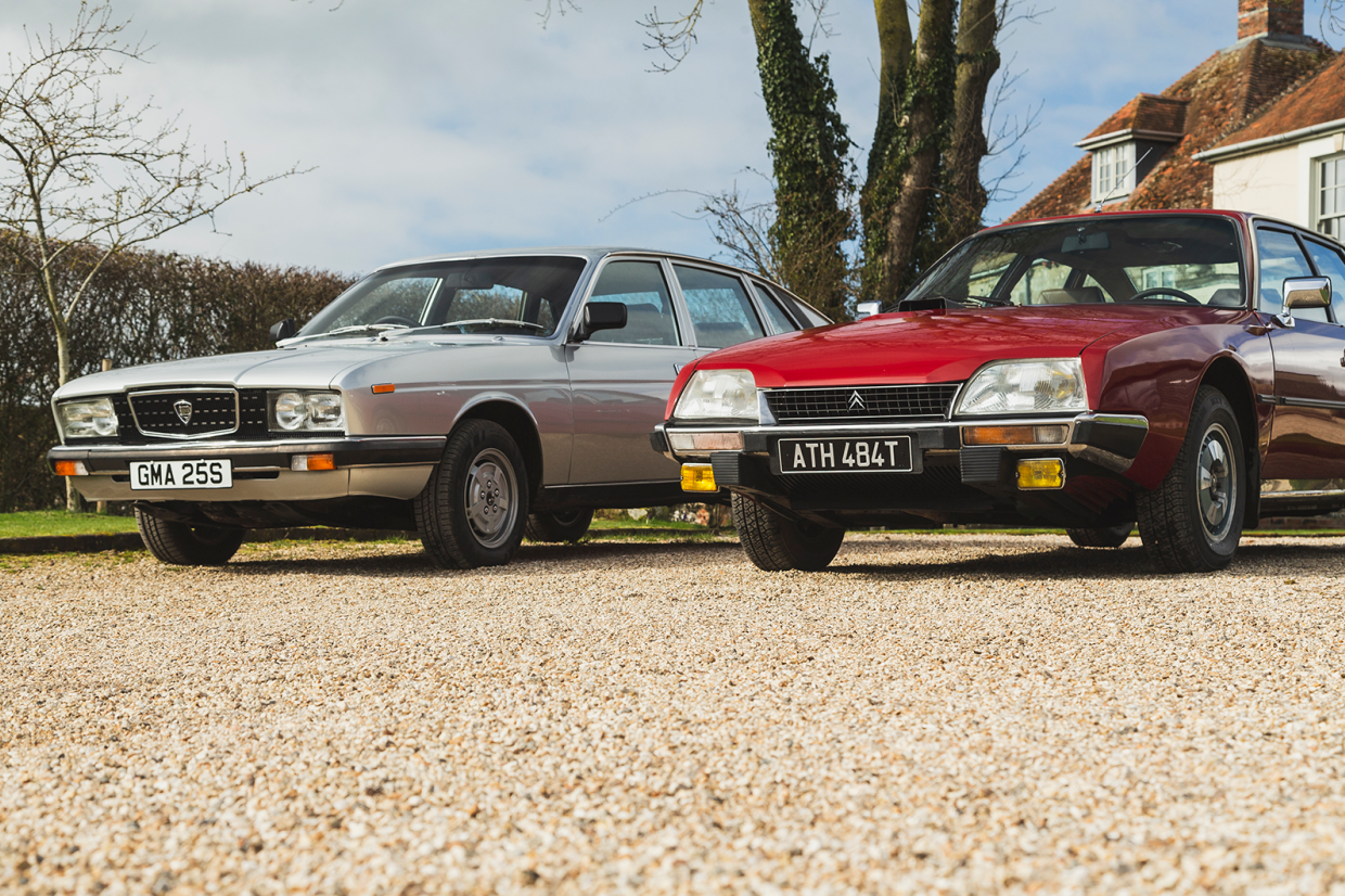 Classic & Sports Car – Citroën CX 2400 GTi vs Lancia Gamma Berlina: living separate lives