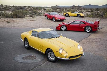 Four fabulous Ferraris onsale at the Bonhams Scottsdale auction