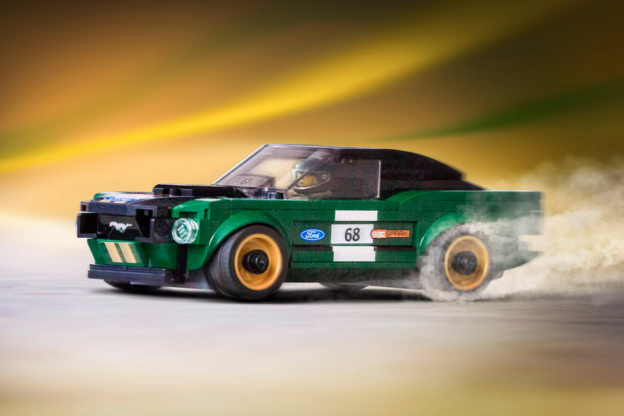 Lego's '68 Mustang Fastback is a brilliant blocky classic