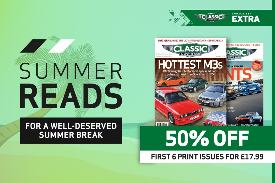 Classic & Sports Car – Unwind with Classic & Sports Car for less this summer