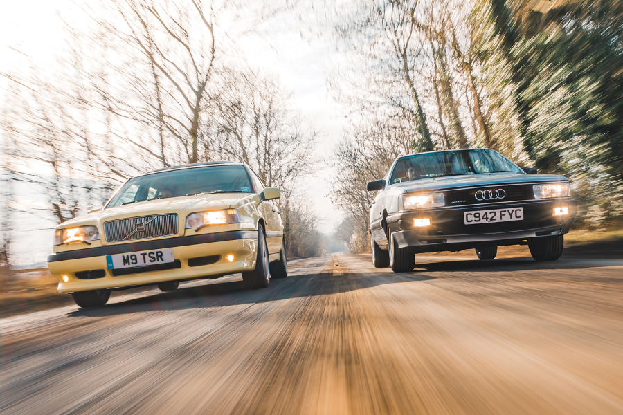 Classic & Sports Car – Audi 200 Avant quattro vs Volvo 850 T-5R: race-bred estates