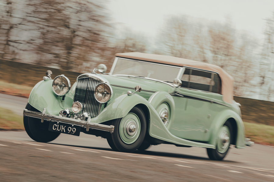Classic & Sports Car – Bentley 4¼-litre Vanden Plas: national velvet