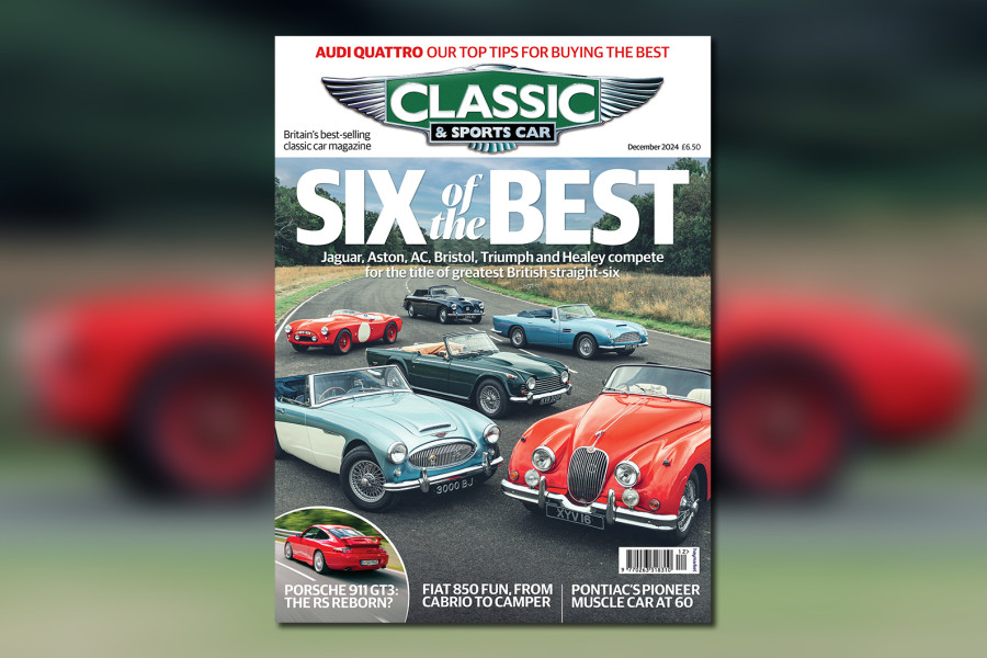 Classic & Sports Car – British straight-sixes: inside the December 2024 issue of Classic & Sports Car