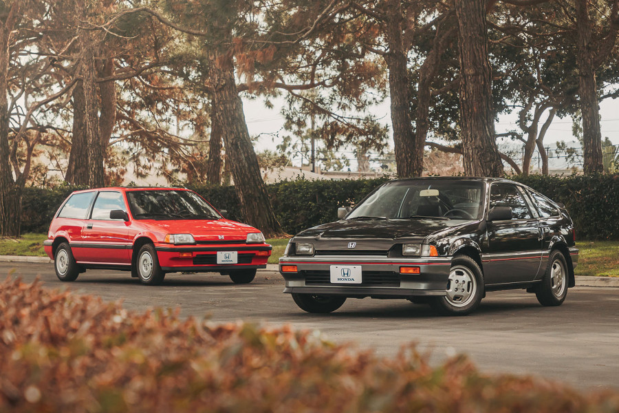 Classic & Sports Car – Honda CRX Si vs Civic Si: absolutely buzzing