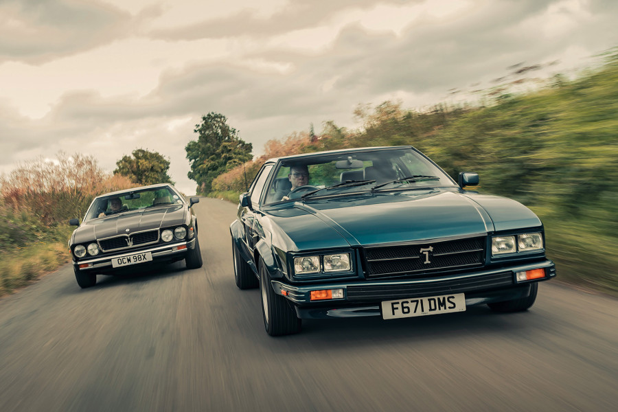 Classic & Sports Car – Maserati Kyalami vs De Tomaso Longchamp: the same, but different